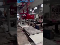 ماشین بازوی رباتیک دوگانه با مکش و گیره برای بارگیری و تخلیه خودکار اسلب و آجر