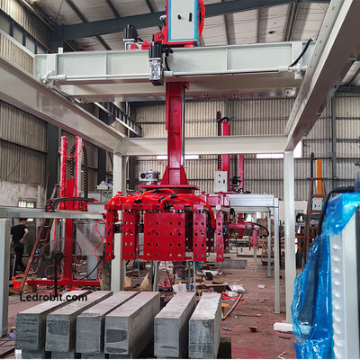 PLC کنترل شده صنعتی Palletizing روبات Palletizer تلفن همراه برای صرفه جویی در نیروی کار