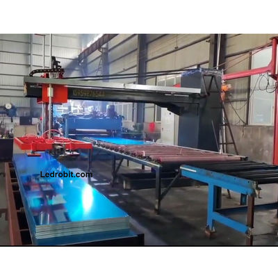 طبقه سنگ مرمر فشرده صنعتی Palletizer با جهت انتقال سفارشی