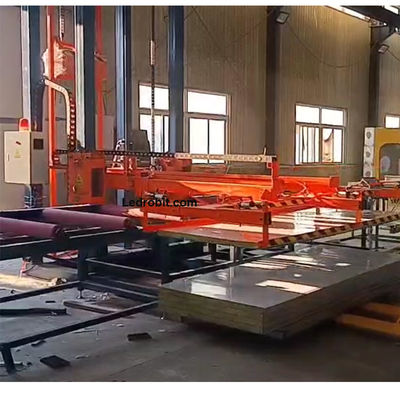 صفحه لمسی شیشه مغنیزیم بارگذاری و تخلیه سیستم حمل کننده 300 - 3000KG