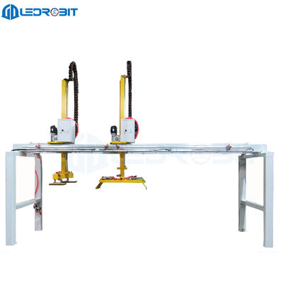 دستگاه پالت جداکن و انباشتگر خودکار برای آجرهای سیمانی با کنترل PLC