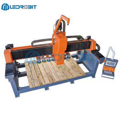 دستگاه پولیش CNC ویژن با دقت بالا با موقعیت‌یابی خودکار مبتنی بر ویژن و درایو دوگانه محور Y برای ساخت سنگ 3200 X 1500 میلی‌متر
