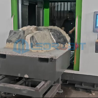 دستگاه برش اره سیمی الماسه بدون ستون با سرعت برش بالا 35 متر بر ثانیه، حداکثر کردن بازده و پایداری برای مرمر کمیاب
